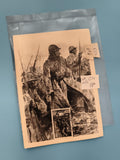 Carte postale philatélique Verdun 1916-1956 timbre 30F oblitérée Paris