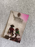 Carte postale Joyeux Noël illustrée enfants Saint-Nicolas Roty CPA