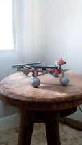 Vaisseau spatial jouet vintage Spacelink Macau années 80, missile, rare