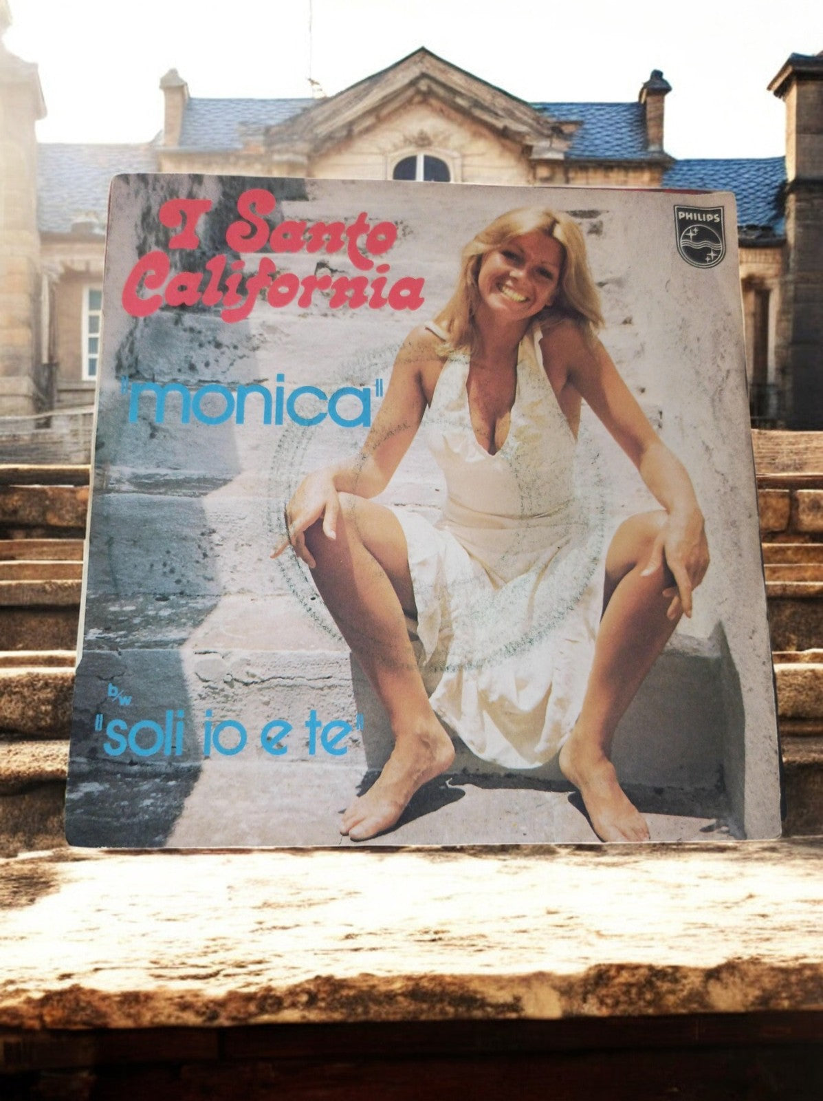 Vinyle 45T I Santo California Monica Philips vintage pop Italie années 70