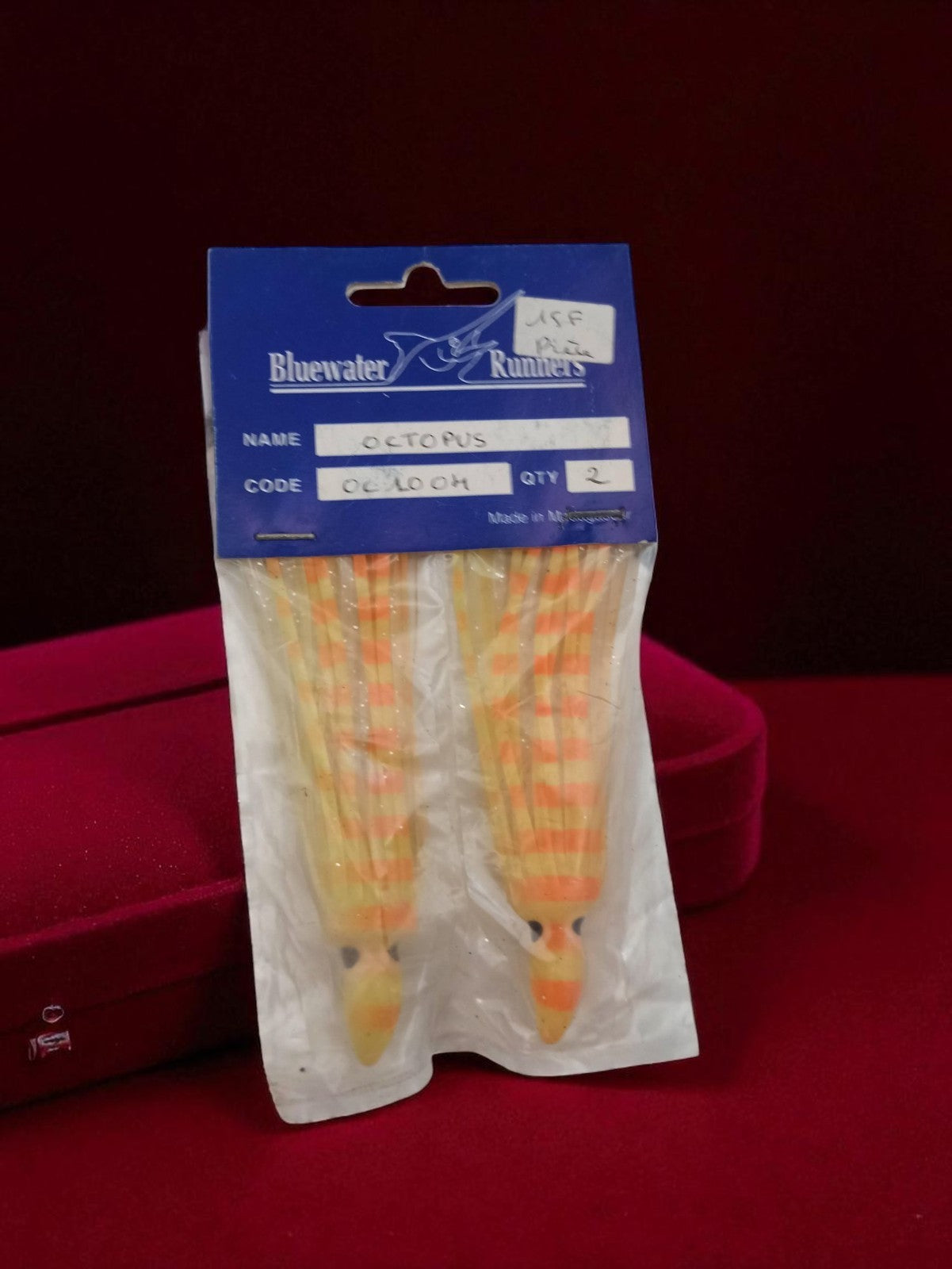 Leurre de pêche Bluewater Runners Octopus vintage neuf x2 rare accessoire