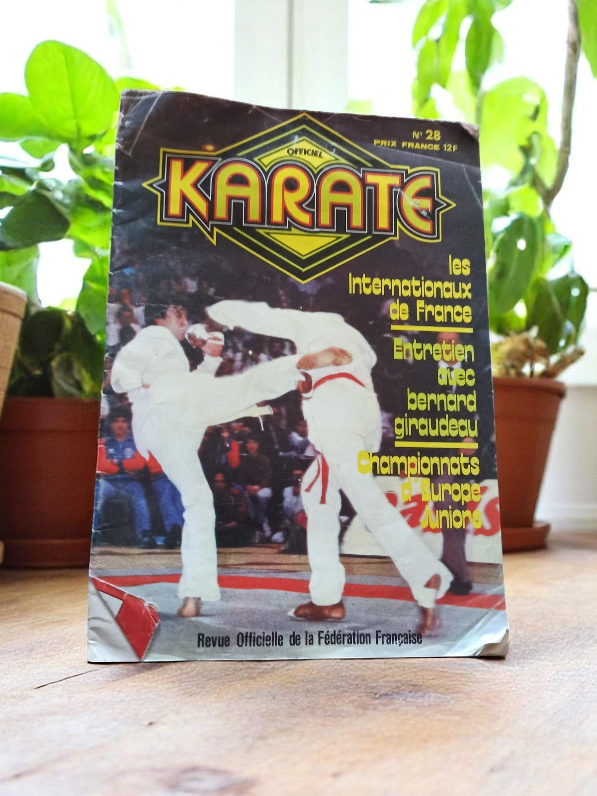 Magazine KARATE Officiel n°28 ancien – arts martiaux vintage France 12F