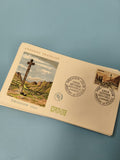 Enveloppe FDC Andorre Français 1965 Croix Gothique Meritxell premier jour