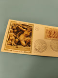 Enveloppe philatélie FDC premier jour Carpeaux Triomphe de Flore timbre illustré