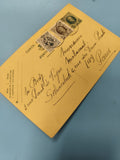 Ancienne carte postale début XXe Belgique philatélie timbres collection