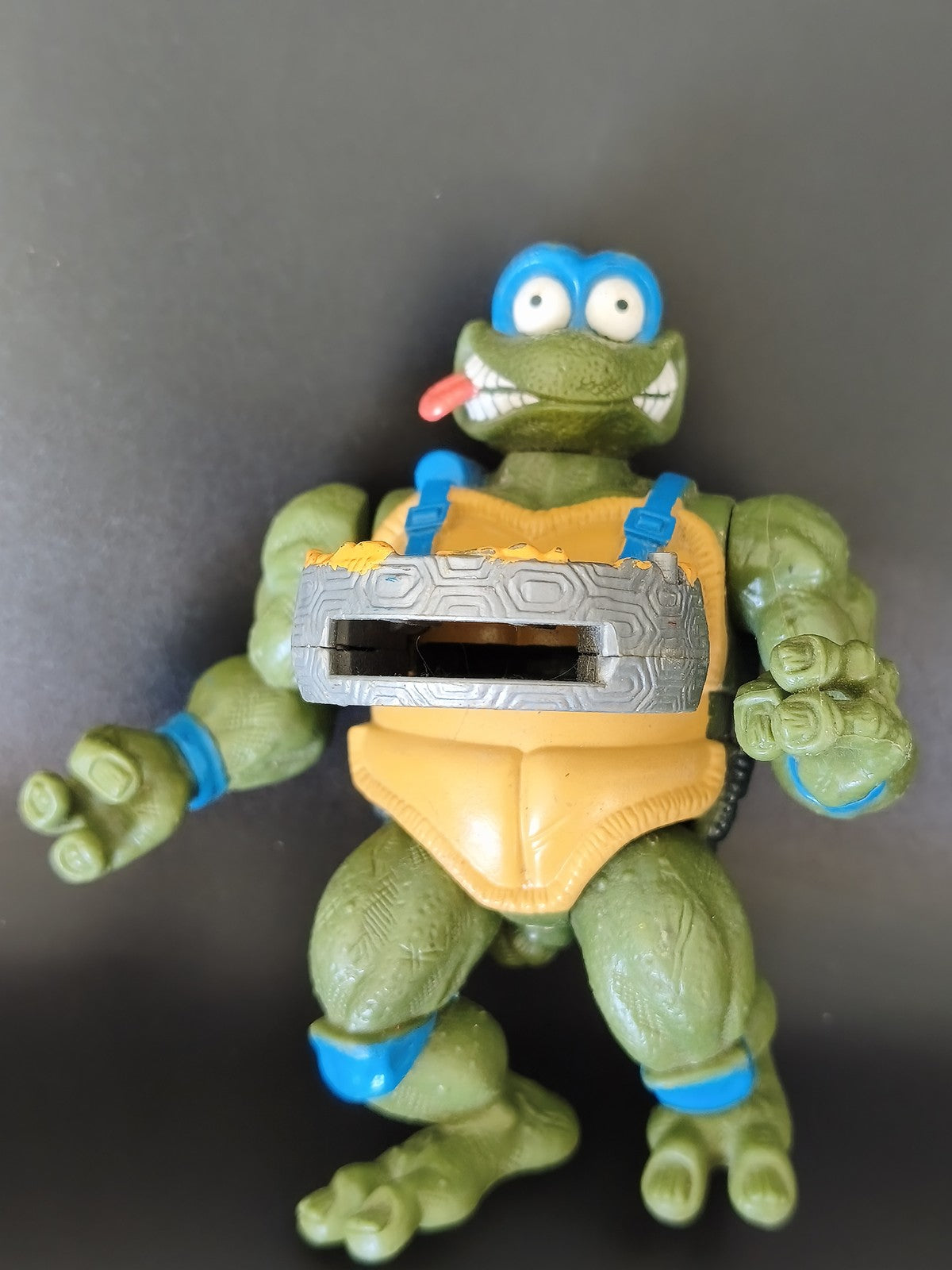 Figurine Ninja Turtles Pizza Tossin' Leonardo Playmates TMNT Tortues Ninja d'occ
