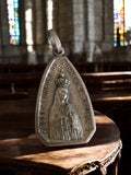 Médaille religieuse Nossa Senhora do Rosário de Fátima vintage catholique