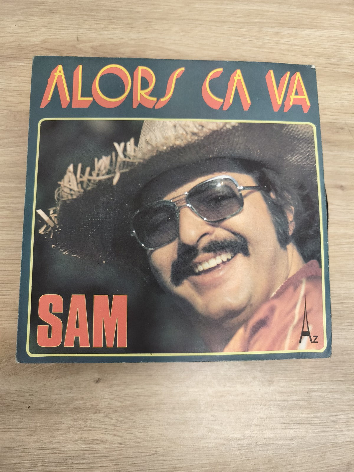 Vinyle 45 tours SAM "Alors ça va" pochette couleur, disque d'occasion