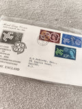 Lettre Premier Jour CEPT Europa 1961 Angleterre, timbres anciens philatélie FDC