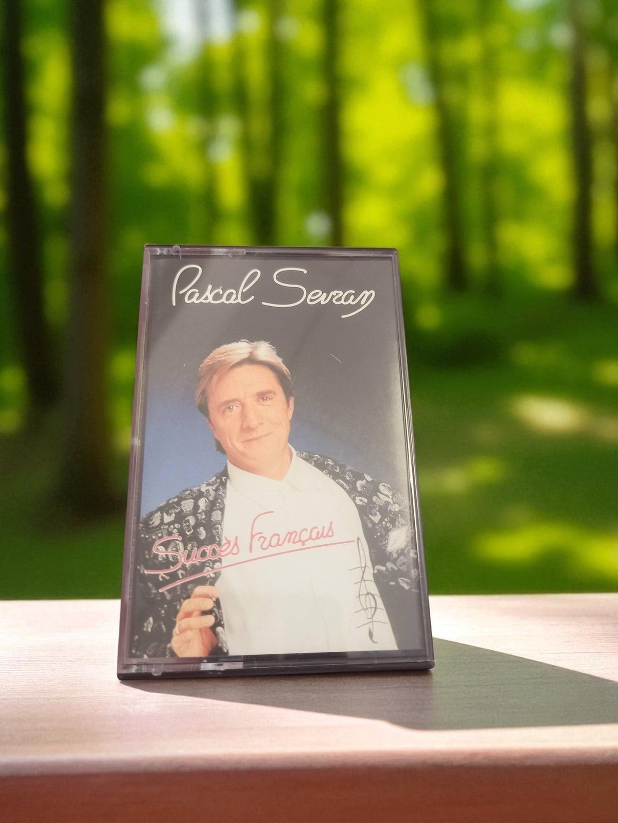 Cassette audio Pascal Sevran vintage K7 Succès Français rétro années 80
