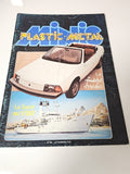 Magazine vintage ancien sur miniatures auto, plastic et métal, collection rétro