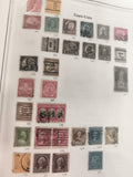 Timbres anciens États-Unis oblitérés, XIXe-XXe, philatélie USA vintage