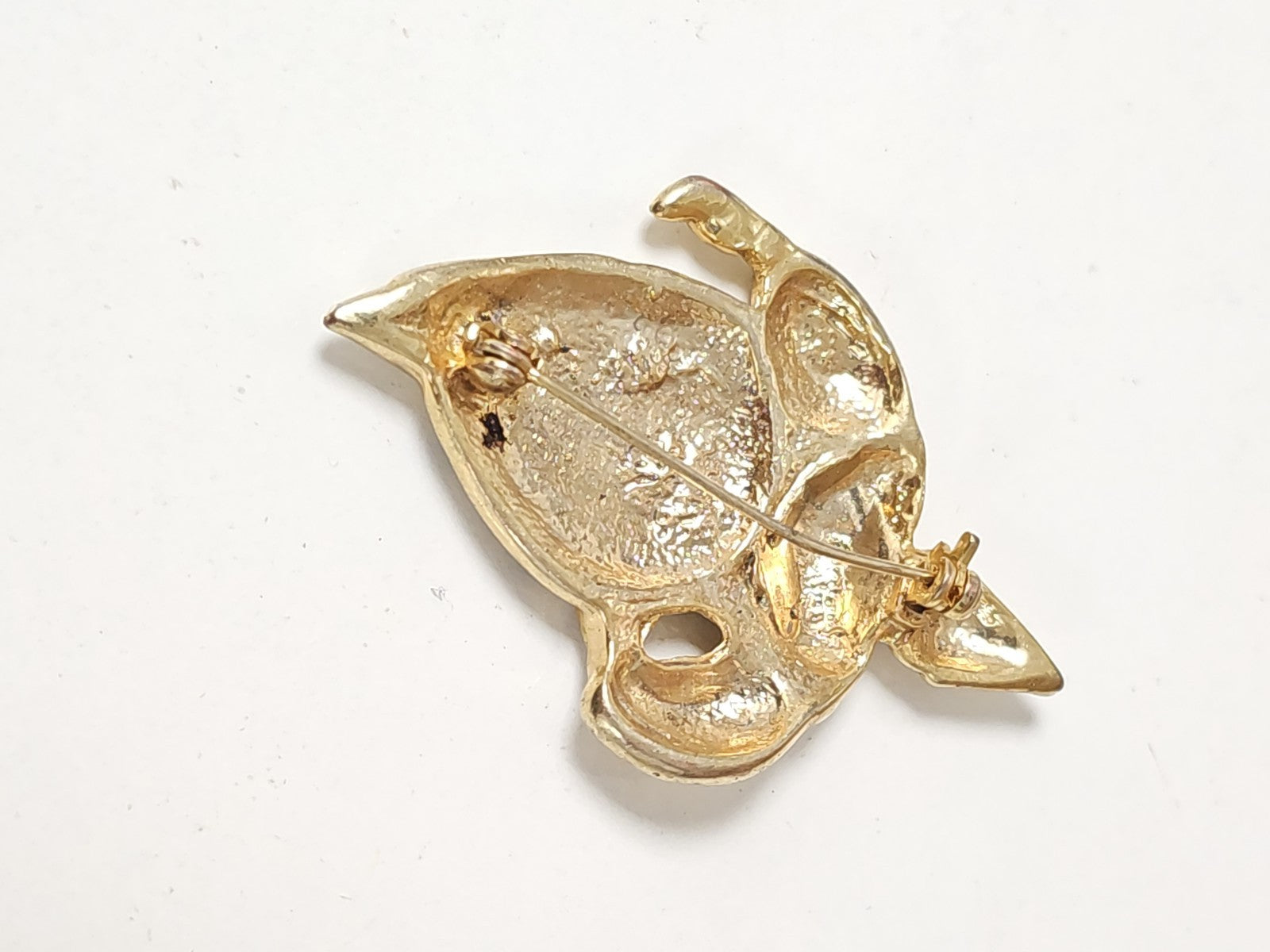 Broche ancienne vintage rétro fantaisie, bijou d?occasion pour collectionneur