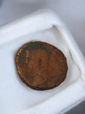 Ancienne monnaie romaine bronze cuivre vintage, pièce de collection rétro antiqu