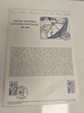 Feuille philatélique Centre National d'Études Spatiales 1962-1982, France, 2.60