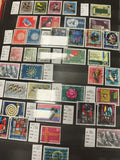 Timbres Helvetia Suisse lot thématique oblitérés couleurs oiseaux Europa sport