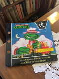 Carte Ninja Turtles vintage 1993 Mirage Japan Raphael costume blanc TMNT