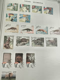 Timbres Sahara Occidental thématiques sport et animaux, oblitérés philatélie