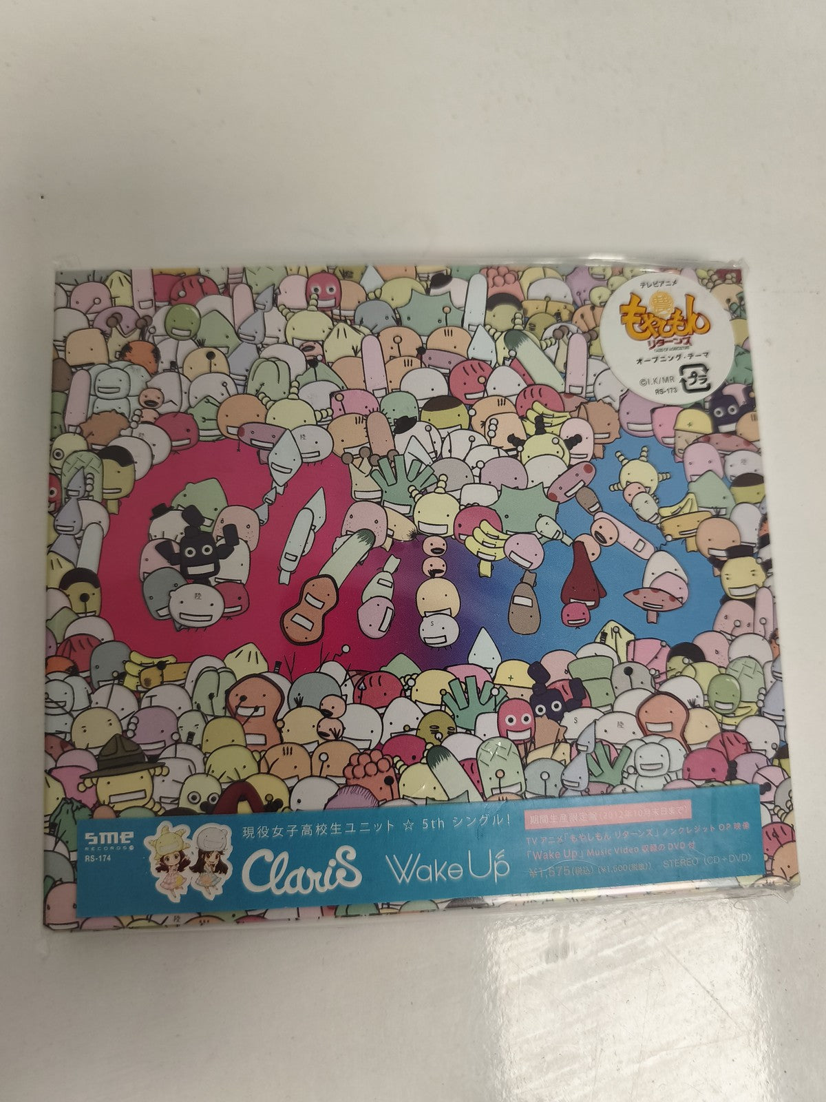 CD ClariS Wake Up édition japonaise anime Monomane SME pop J-Pop