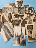 Lot cartes postales anciennes CPA divers lieux France paysages monuments vrac