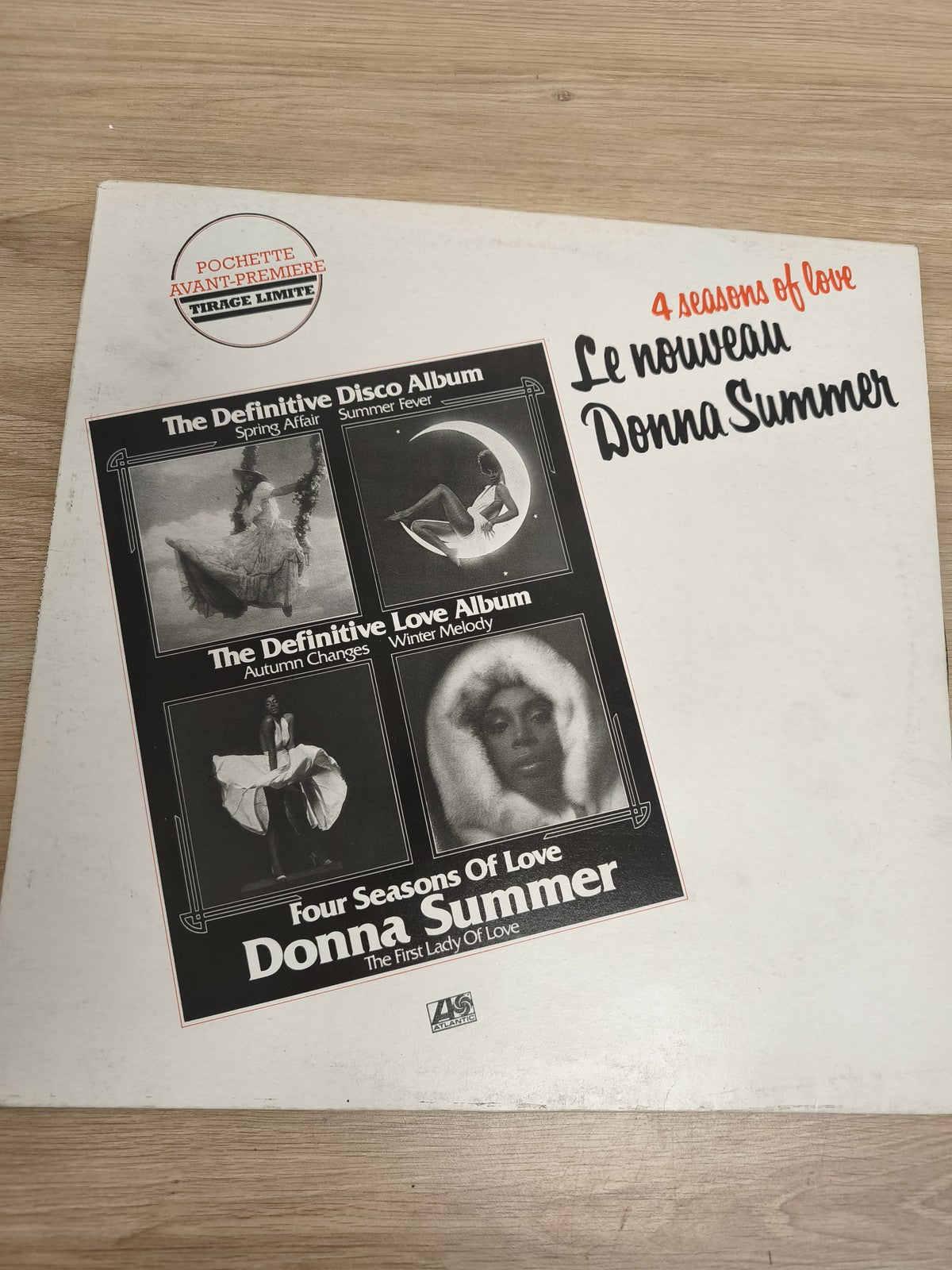 Vinyle 33 tours Donna Summer Four Seasons of Love édition tirage limité