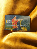 Carte téléphonique vintage Télécarte 50 humour années 90 puce jaune