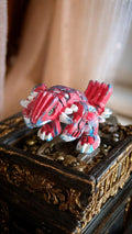 Figurine Pokémon Groudon PVC rouge 2005-2006 vintage R/LW rare
