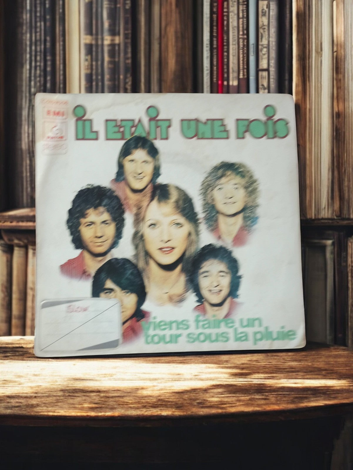 Disque vinyle 45 tours Il était une fois Viens faire un tour sous la pluie vinta