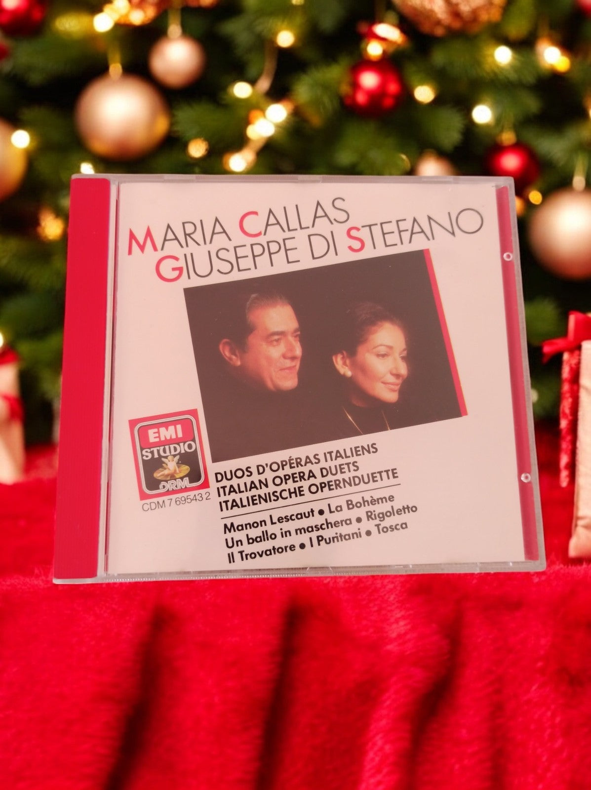 CD Maria Callas Giuseppe Di Stefano EMI Duos Opéras Italiens Vintage Classique