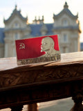 Broche Soviétique Portrait Lénine Vintage