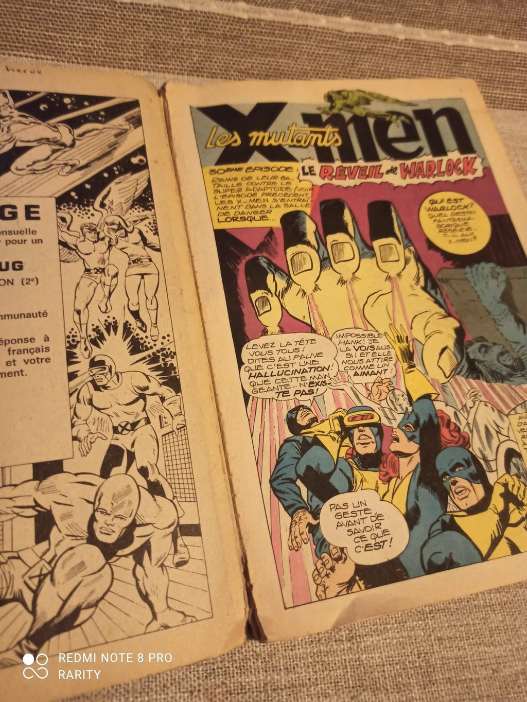 Comics Strange n°30 1972 Spider-Man vintage Marvel tout en couleurs