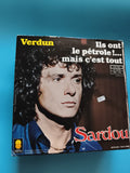 Vinyle 45 tours Sardou Verdun Ils ont le pétrole Disques Trema 1979 pochette