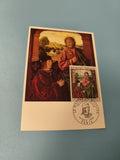 Enveloppe premier jour FDC Le Maître de Moulins 1972 illustration couleur