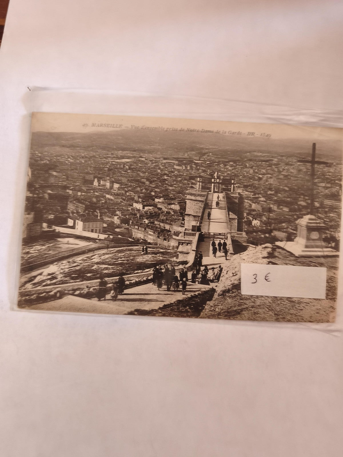 Carte postale ancienne vintage Marseille paysage rétro collection France