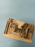 Ancienne carte postale animée Paris Montmartre Vieux Paris rue enfant vintage