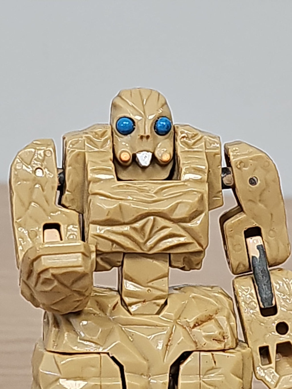 Figurine vintage Rocklord Battle Beast rétro ancien jouet collection marble rare