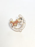 Pin's ancien rétro Comte Trot Sud Est badge collection vintage France rare