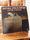 45 tours vintage Michel Polnareff Lettre à France ancien disque vinyle rétro