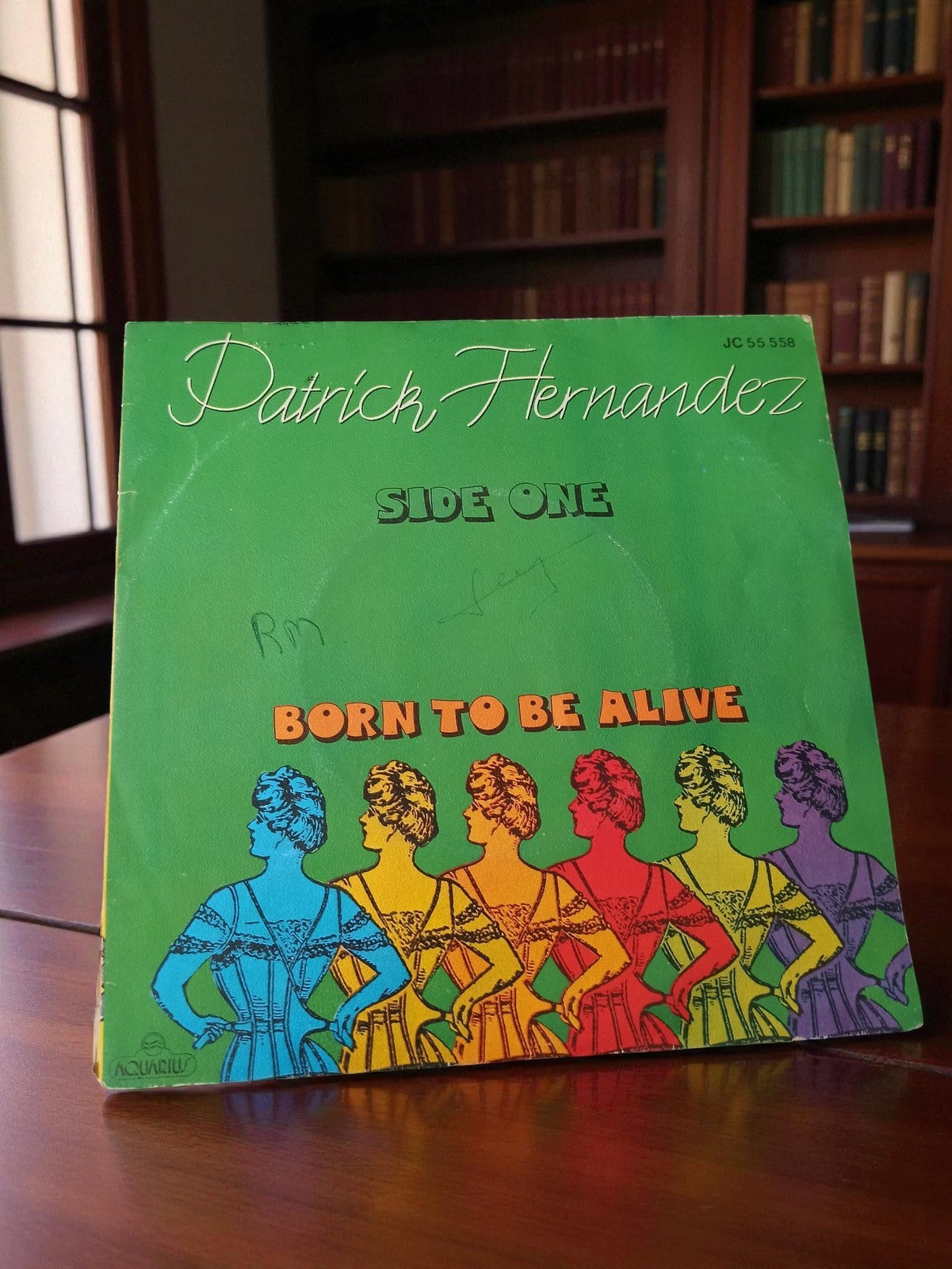 Vinyle 45 tours Patrick Hernandez Born to Be Alive vintage USA rétro années 70