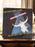 Vinyle 45T Michel Fugain Les Ailes Dans Le Dos pochette vintage variété français