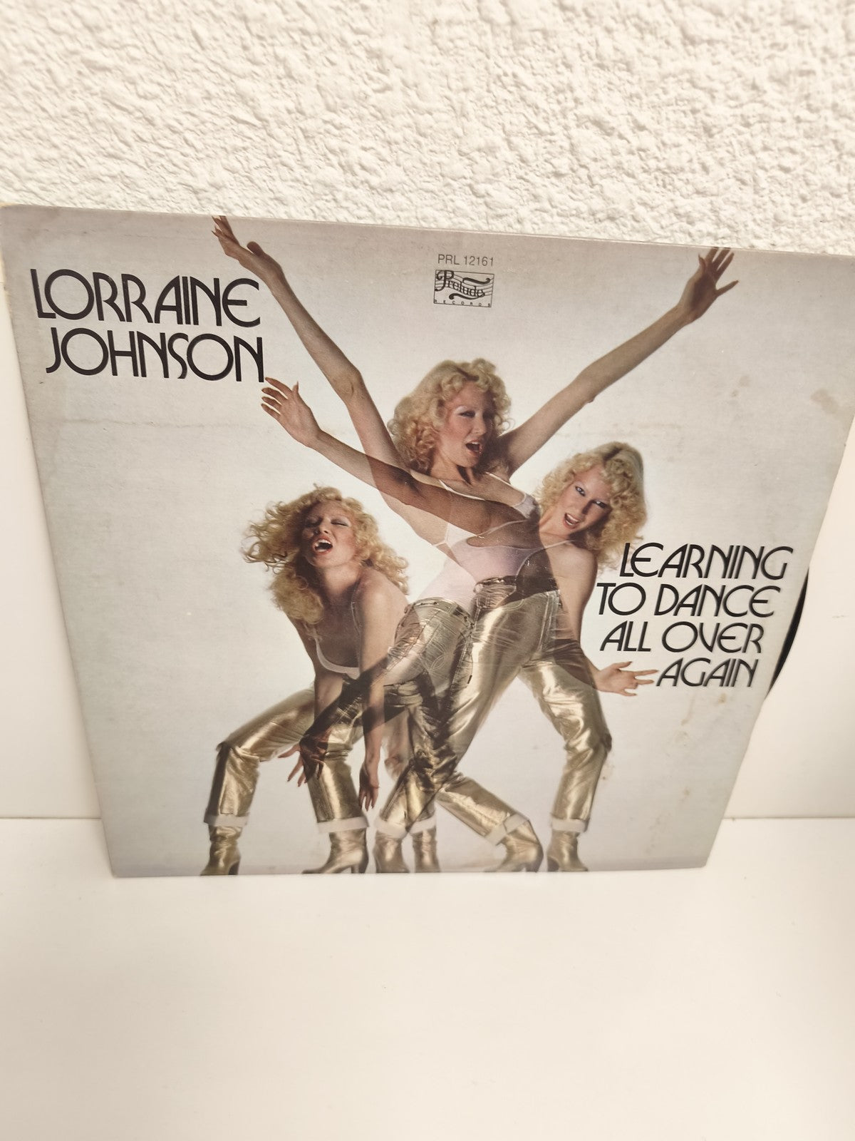 Vinyle 33 tours Lorraine Johnson PRL12161 disco funk pochette Learning to Dance
