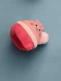 Marionnette doigt Pokémon Chansey rose figurine souple finger puppet