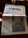 Journal ancien Semaine Provence 1969 vintage rétro presse régionale France