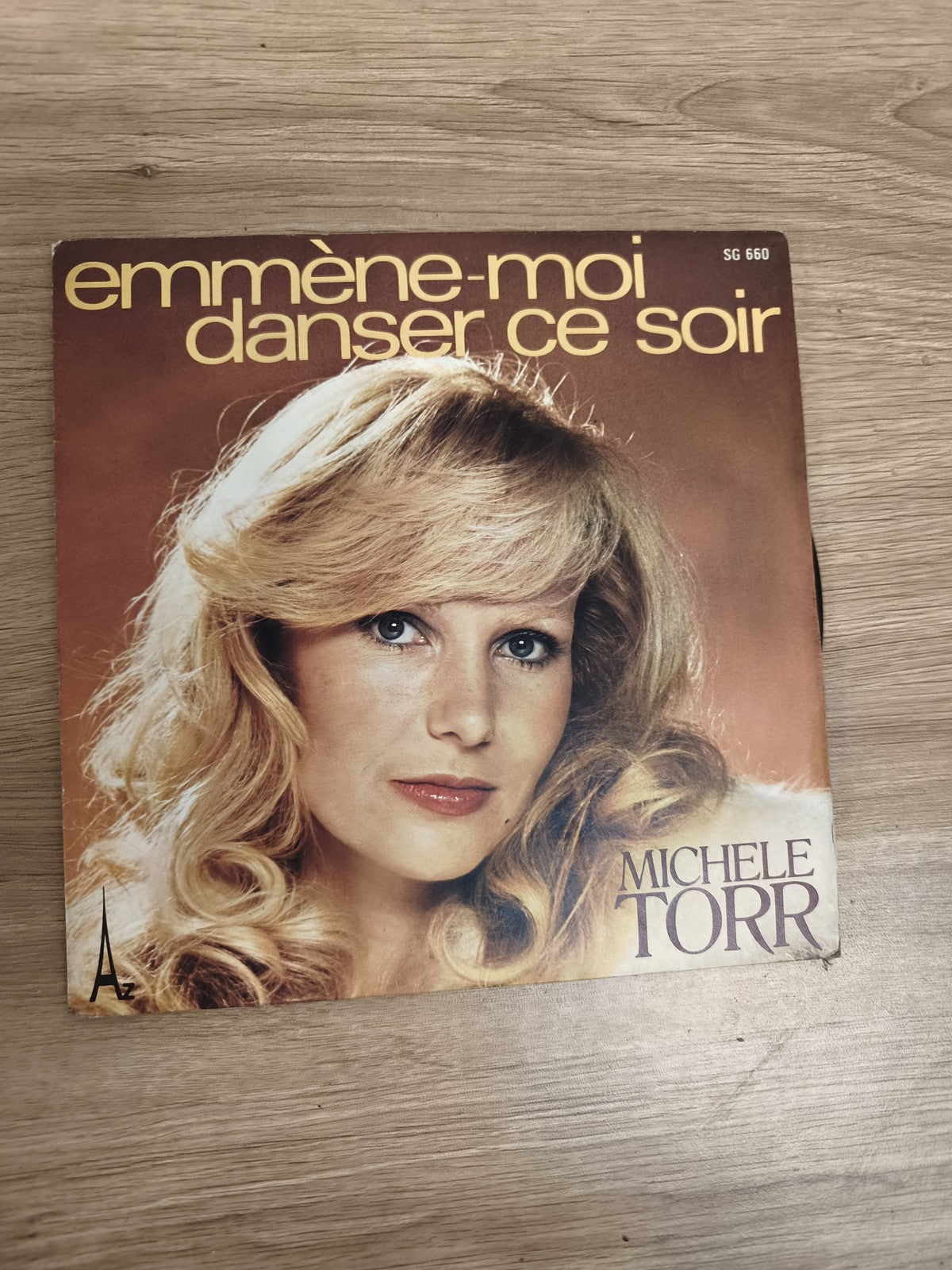 Vinyle 45 tours Emmène-moi danser ce soir Michèle Torr pochette couleur (Ref 3)