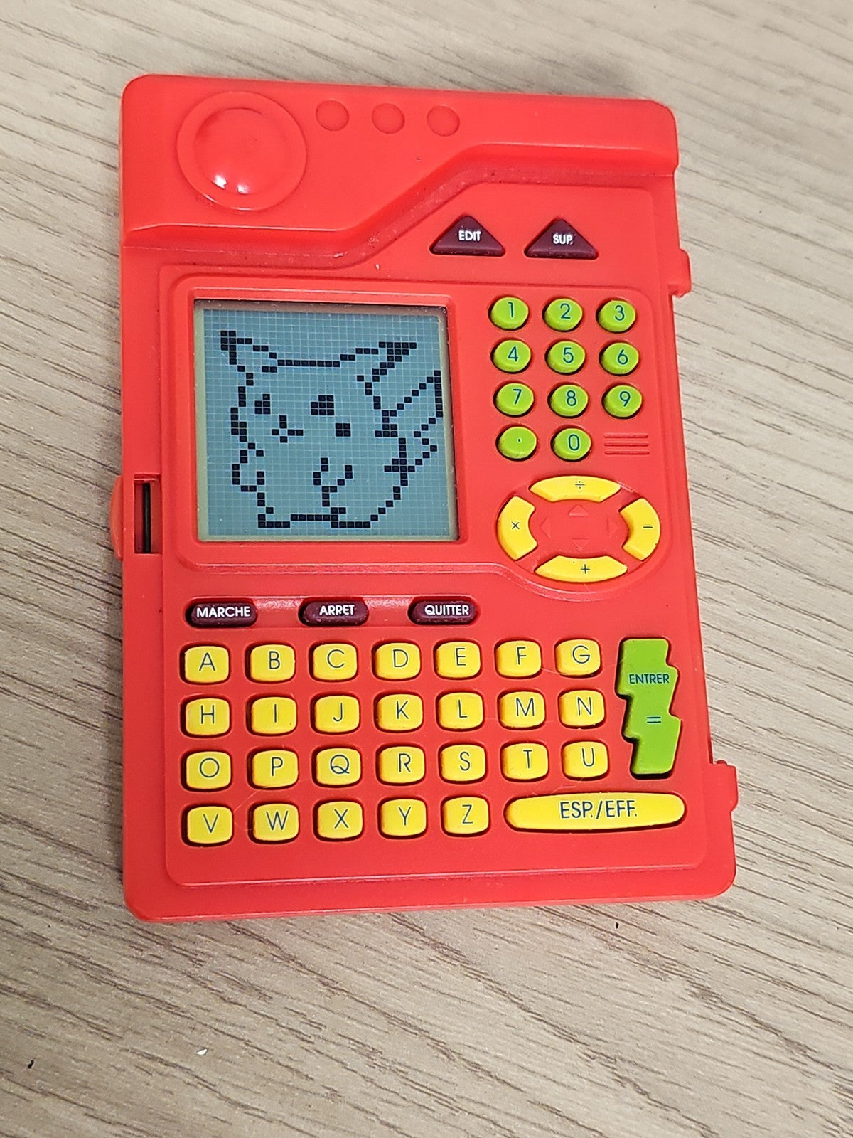 Vintage Pokédex électronique rouge Nintendo jouet rétro Pokémon collection