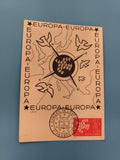 Lettre premier jour Europa 1961 Strasbourg Conseil de l’Europe timbre 0,25 FRANC