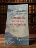 Livret ancien Lourdes Centre Pyrénées guide vintage souvenir illustré