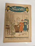 Ancien journal Lisette 1935 illustré, Journal des fillettes, couverture couleur