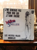 Disque vinyle 45T William Sheller Philips vintage pochette "J'me gênerais pas"