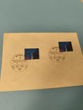 Ancienne enveloppe philatélie Allemagne 1965 exposition Bonn timbres 20 Pf